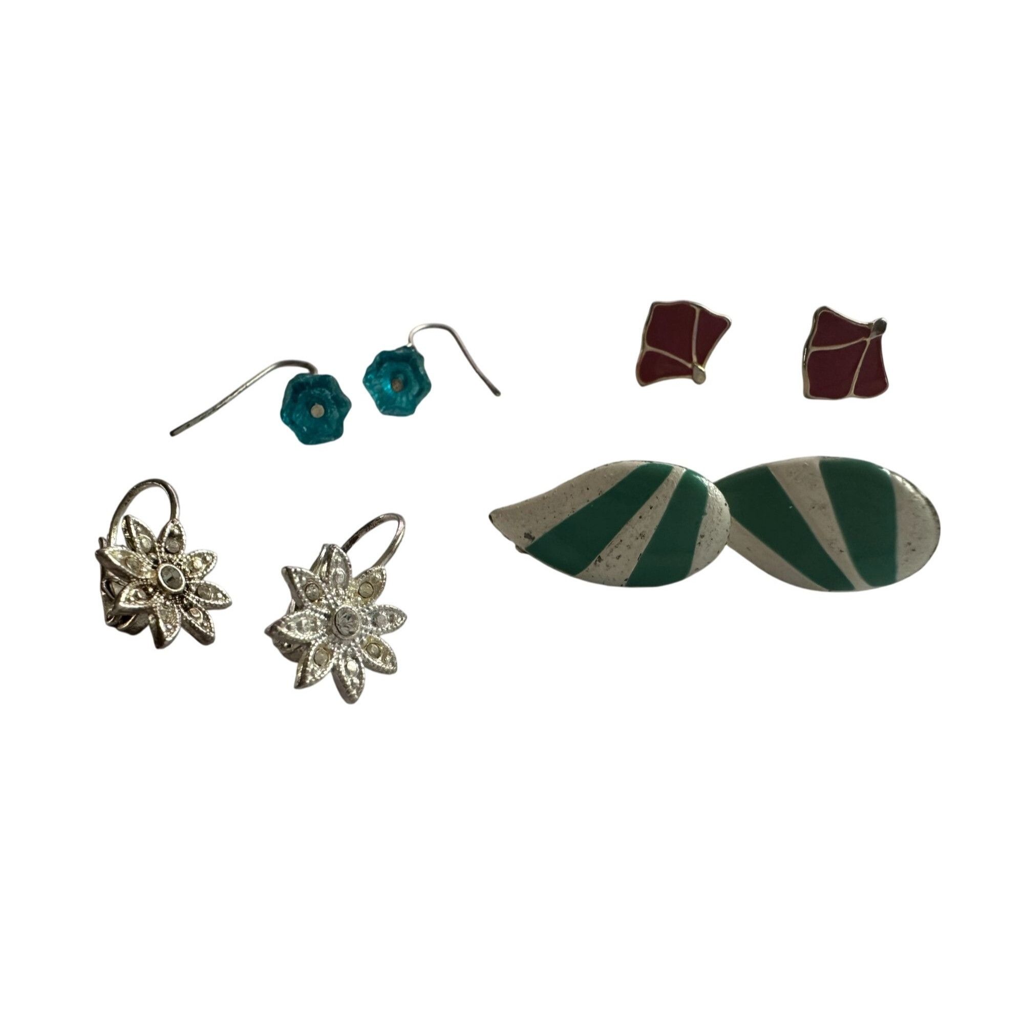 Other 4 Pairs of Women's Vintage Stud/Dangle Earrings Size ONE SIZE - 2 Thumbnail