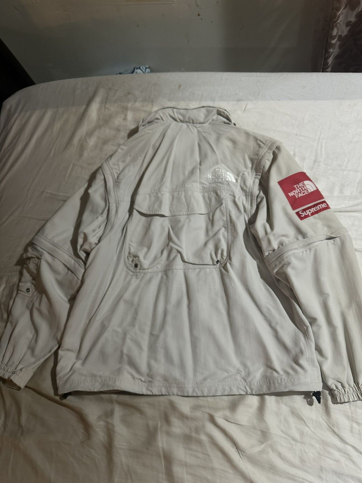 Supreme × The North Face Supreme x The North Face Trekking Jacket White SS22 Large Size US L / EU 52-54 / 3 - 5 Thumbnail