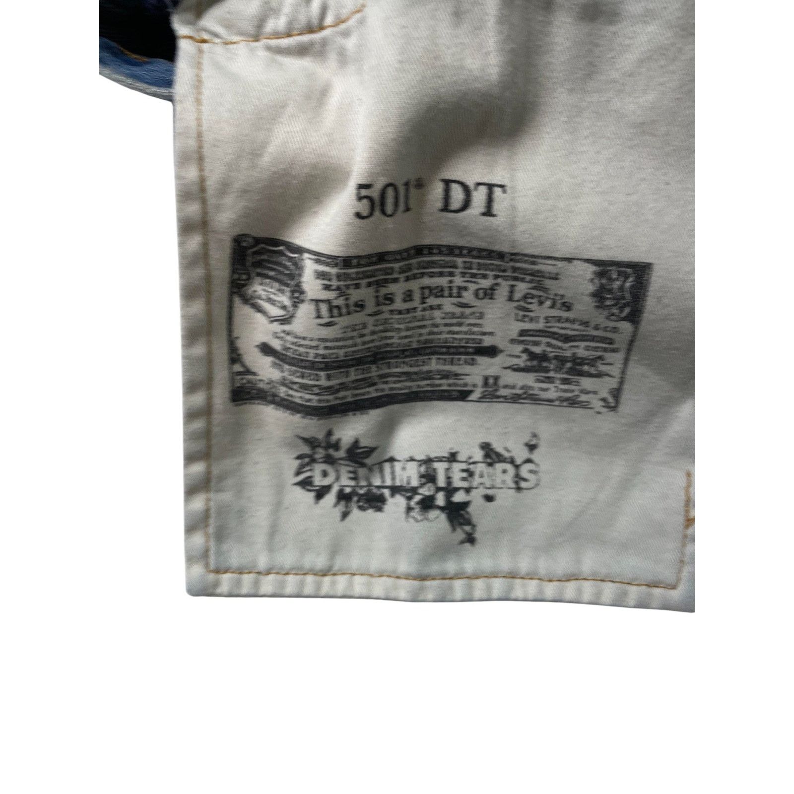 DENIM TEARS Denim Tears B Stroy Light Wash Jeans Size US 32 / EU 48 - 4 Thumbnail