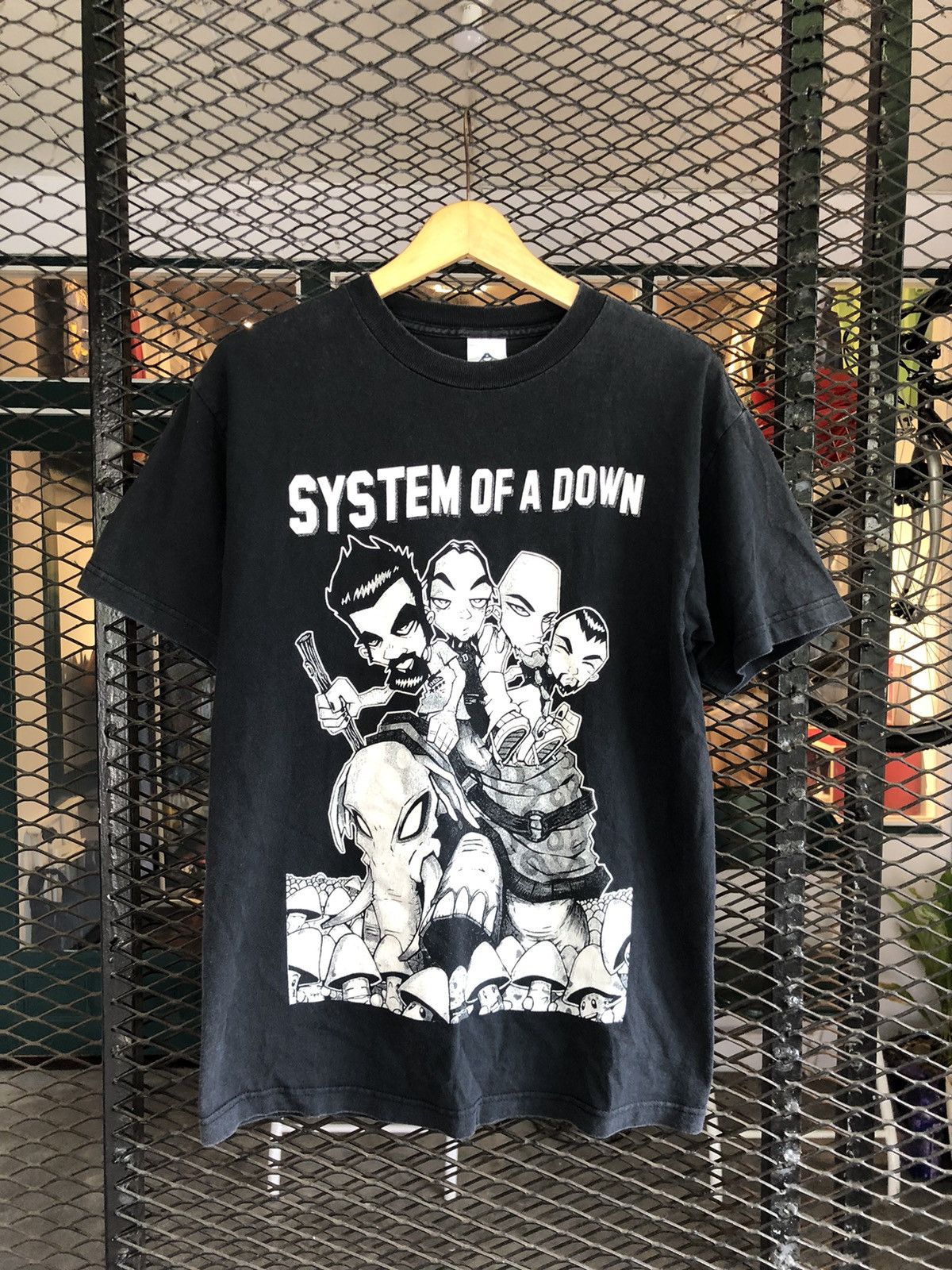 Band Tees × Vintage VINTAGE SYSTEM OF A DOWN TEE SHIRT Size US M / EU 48-50 / 2 - 1 Thumbnail