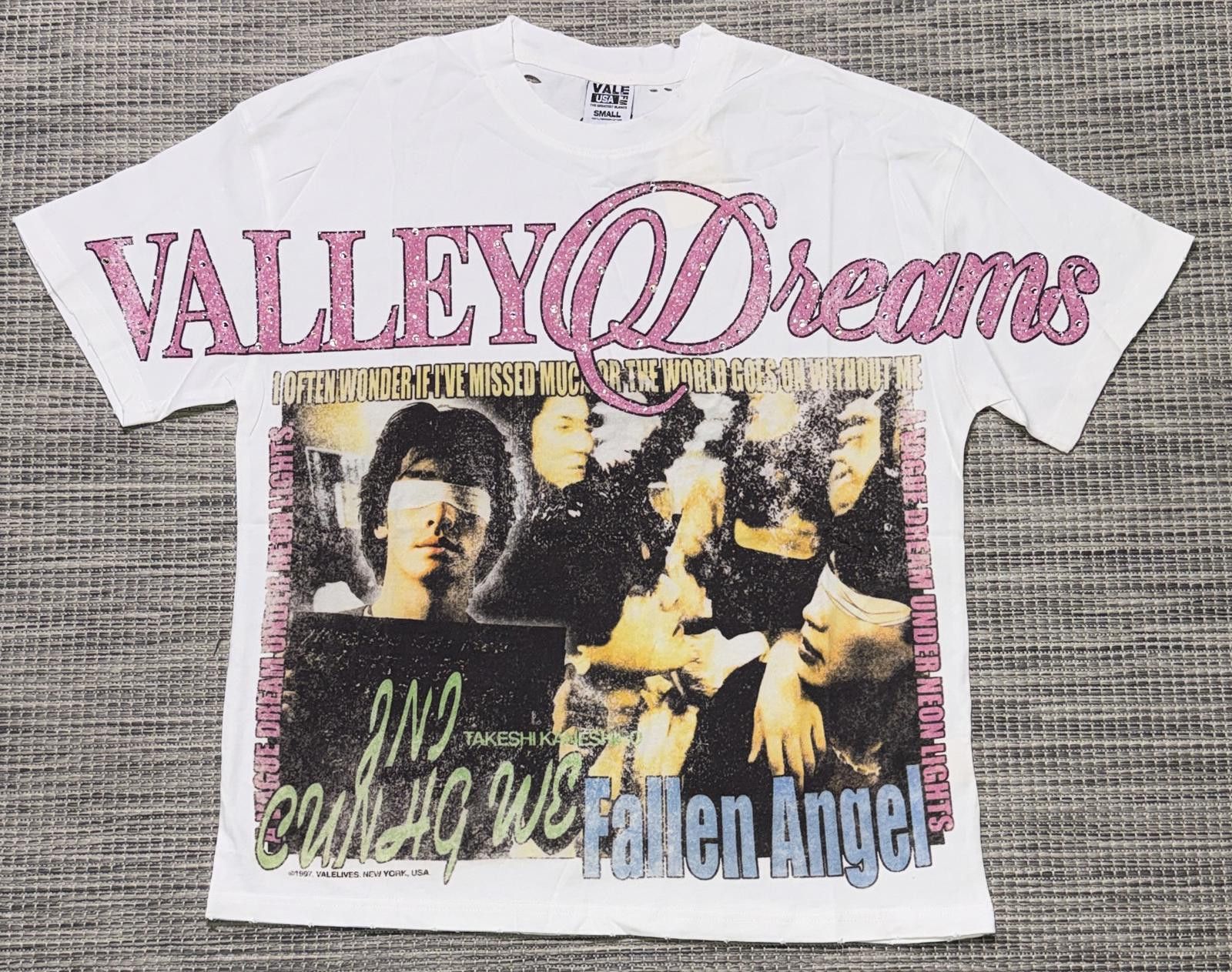 Vale Forever White Fallen Bling Tee