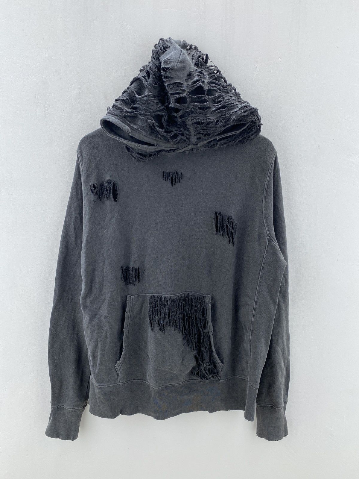 Le Grande Bleu (L.G.B.) Simplicite Destoyed Gothic Metal ERD Balenciaga Style Size US L / EU 52-54 / 3 - 2 Thumbnail