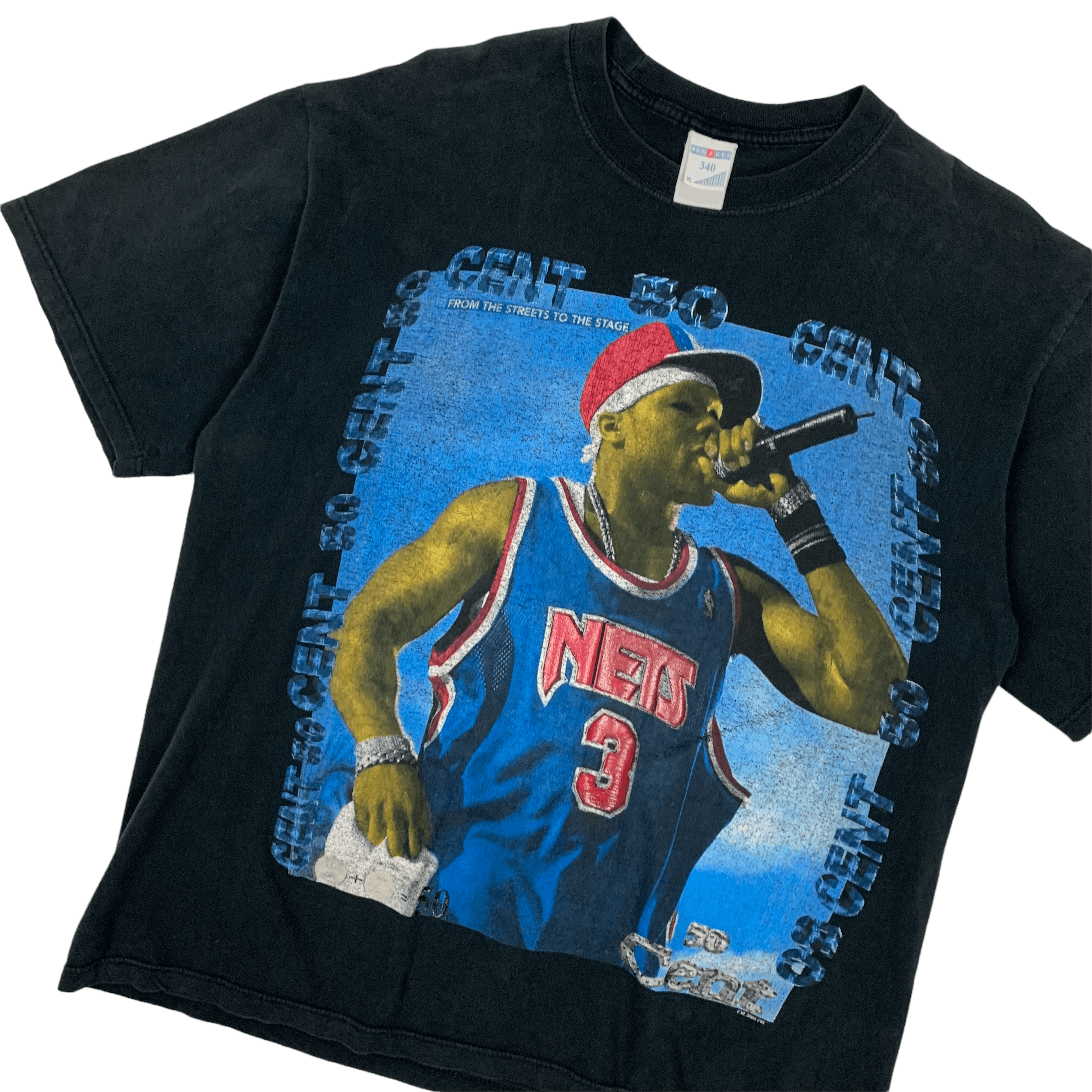 Rap Tees 2004 50 Cent Rap Tee - Size XL Size US XL / EU 56 / 4 - 2 Thumbnail