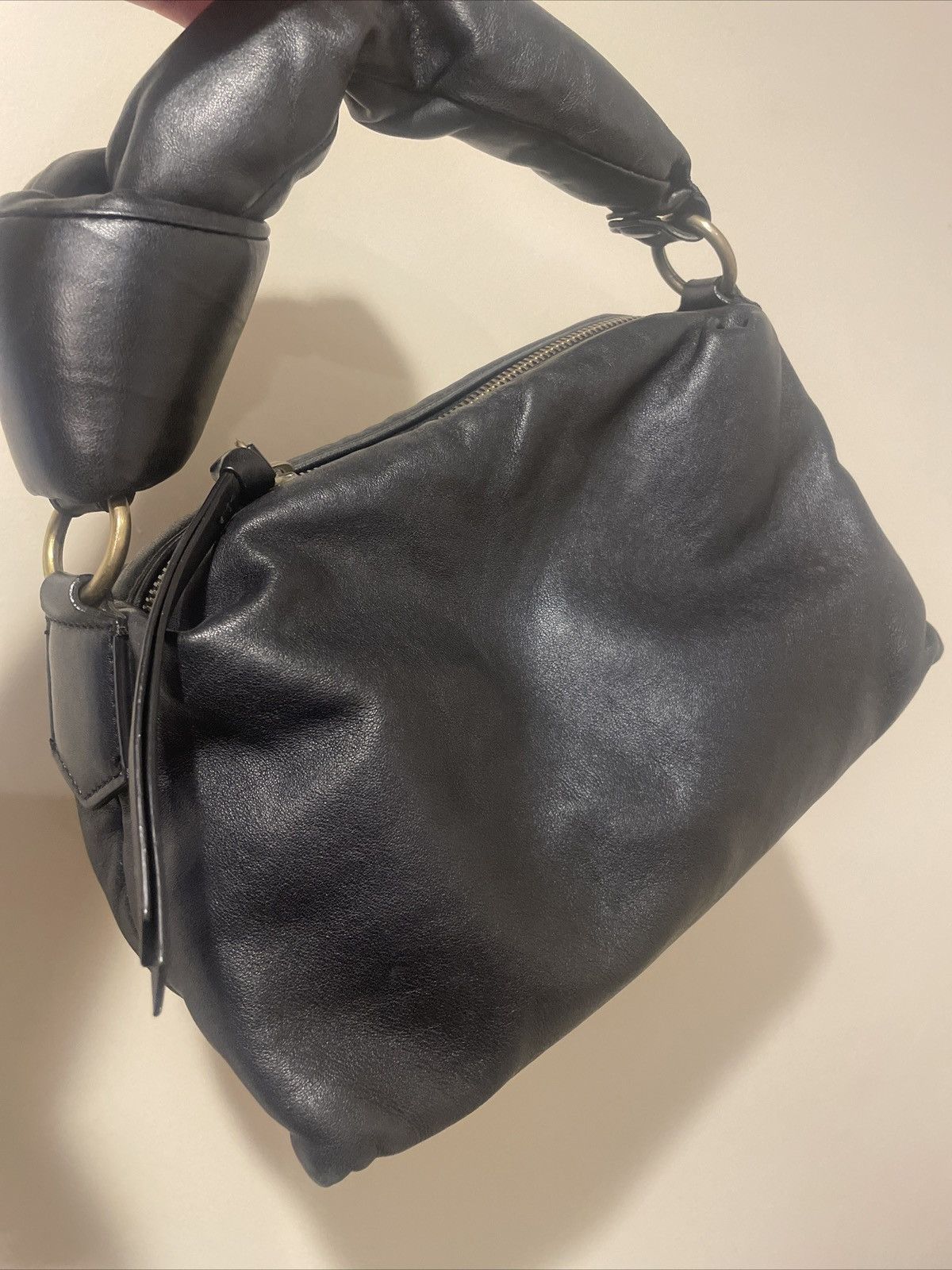 DRIES VAN NOTEN Knot Top Handle Bag