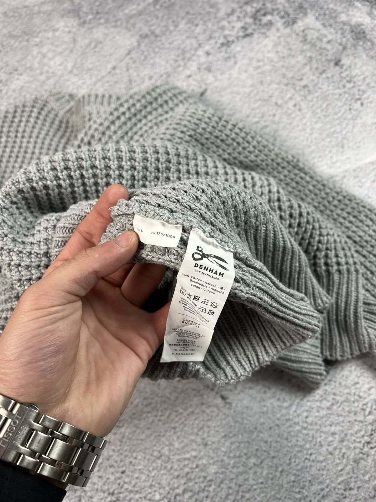 DENHAM × Japanese Brand Denham knit sweater Size US L / EU 52-54 / 3 - 12 Thumbnail