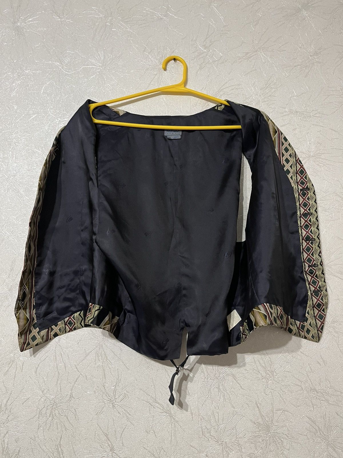 Kenzo Kenzo Homme Vintage 100% Silk Pattern Vest Made in France Size 46R - 5 Thumbnail