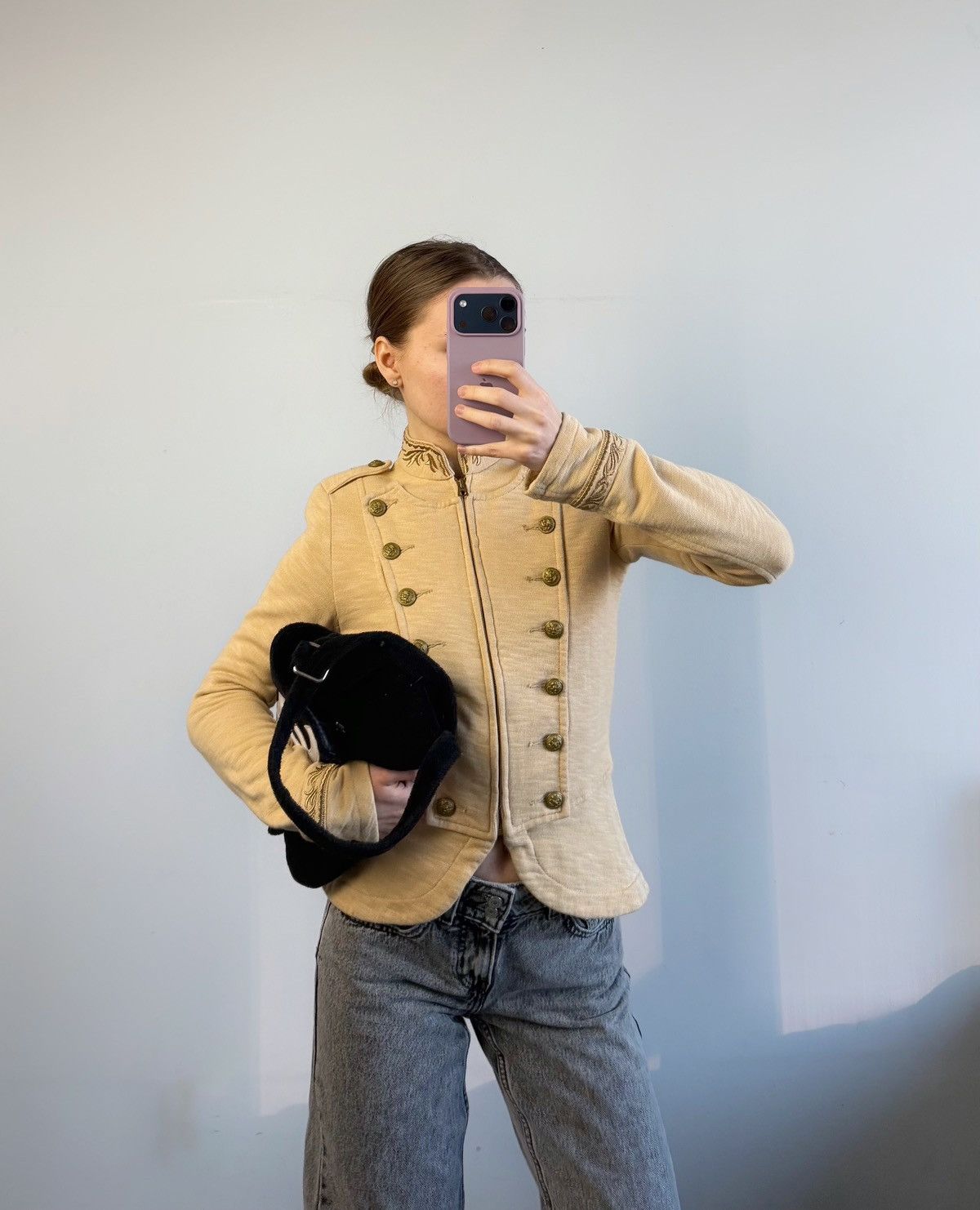 Denim & Supply Ralph Lauren Denim & Supply Ralph Lauren Military Jacket beige Sherpa xs Size XS / US 0-2 / IT 36-38 - 1 Thumbnail