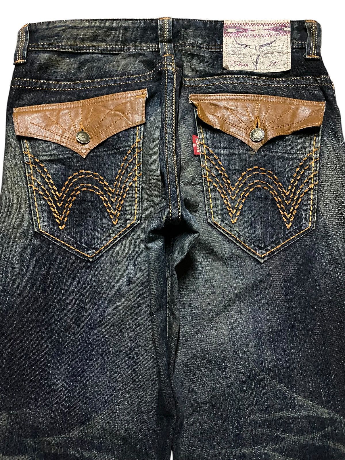 Edwin Vintage Japanese Brand Edwin 431 XVS Flare Jeans Size US 35 - 4 Thumbnail