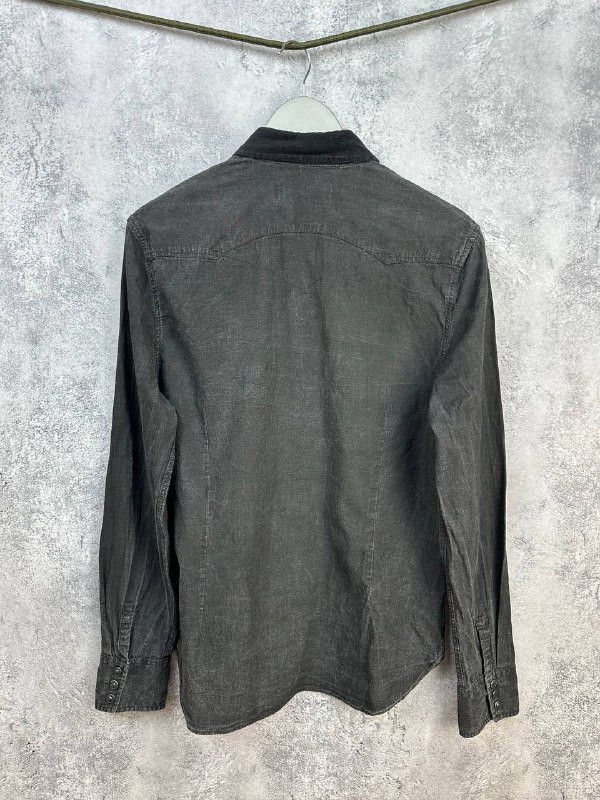 Levi's Levi’s Western Denim Shirt Snap Button Corduroy Collar Size US M / EU 48-50 / 2 - 2 Thumbnail