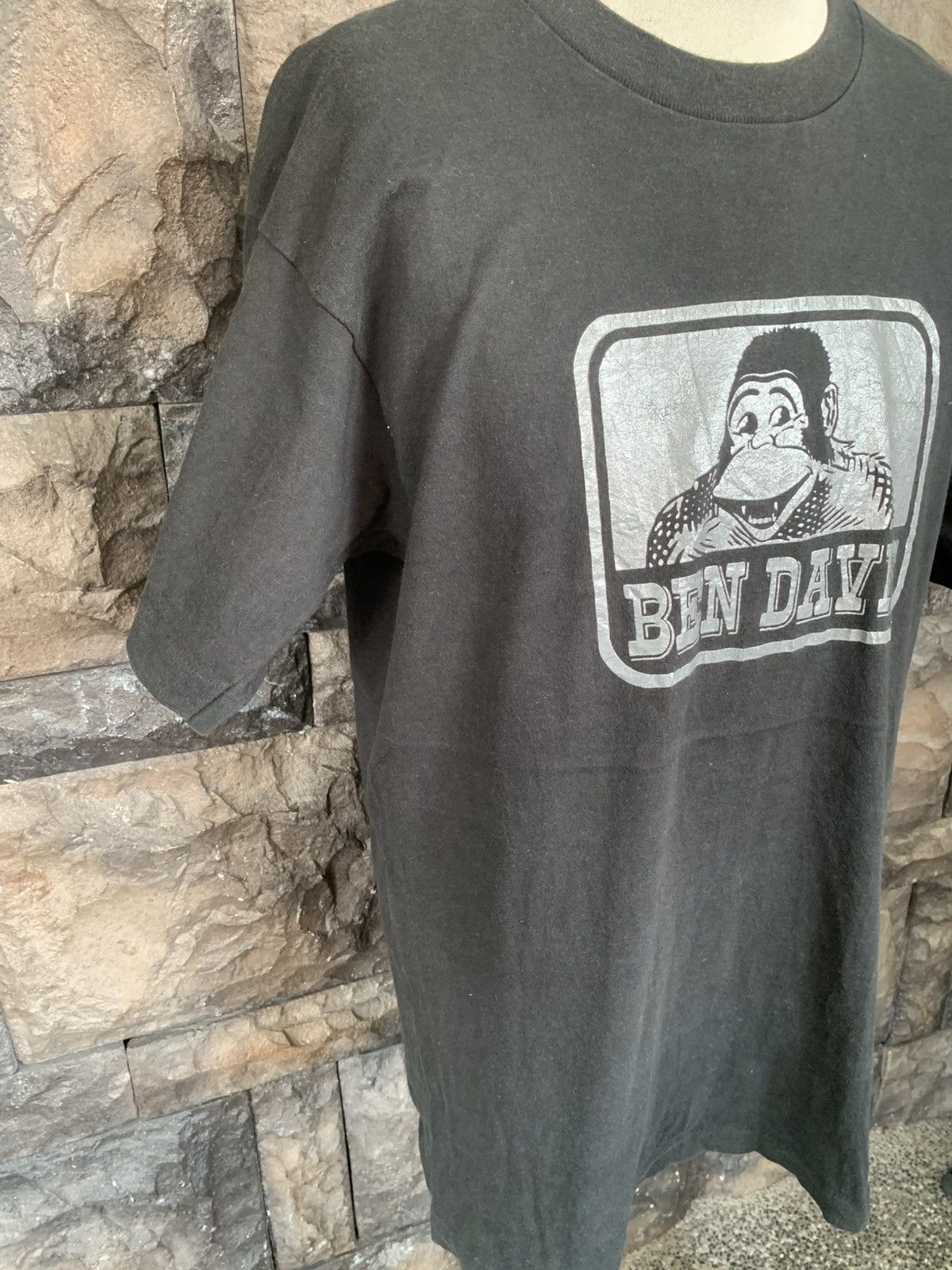Ben Davis Vintage 90s Ben Davis Workwear Brand T shirt Size US L / EU 52-54 / 3 - 5 Thumbnail