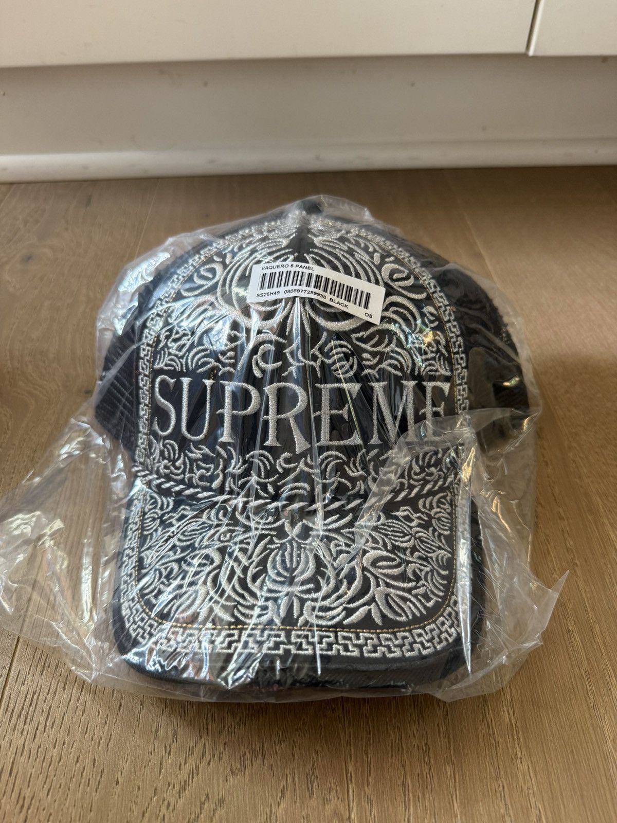 Supreme Supreme Vaquero Mesh Back 5-Panel Black | Grailed