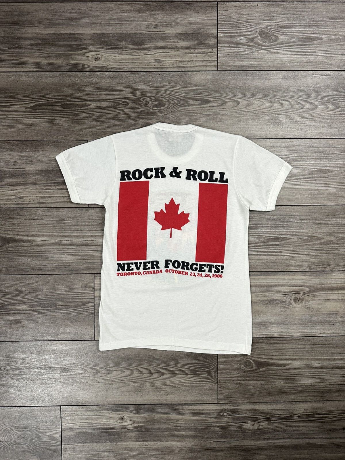 Band Tees 80’s Bob Seger & The Silver Bullet Band Ringer T Shirt Size US S / EU 44-46 / 1 - 2 Thumbnail