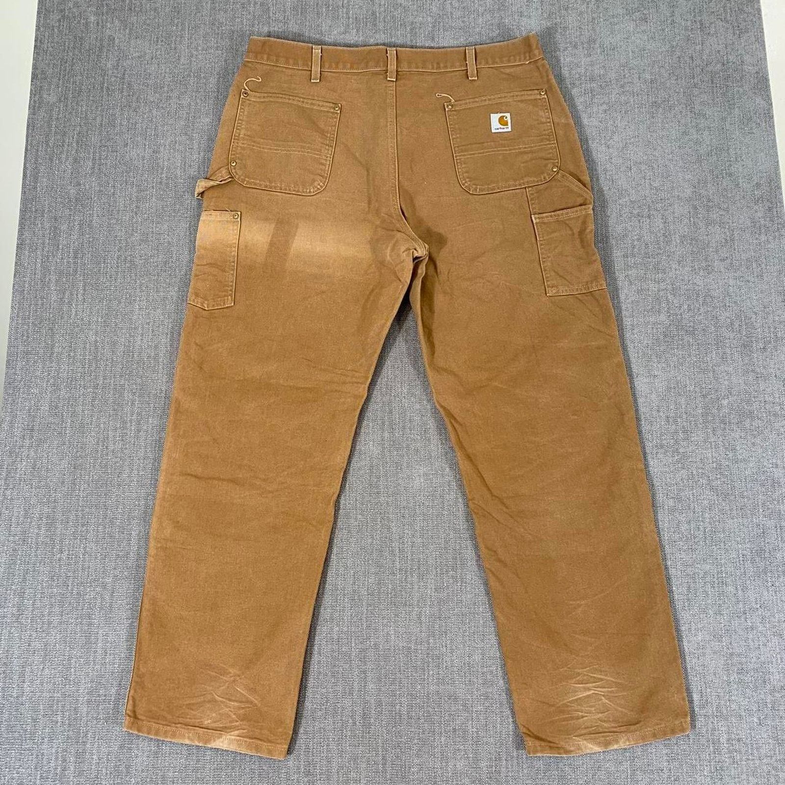 Carhartt Carhartt brown double knee pants Size US 40 / EU 56 - 3 Thumbnail