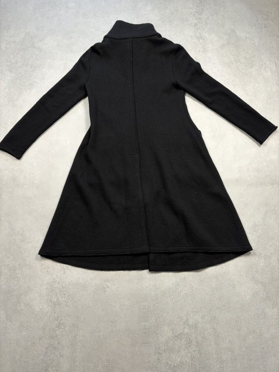 Rundholz Rundholz Wool Long Zip Coat Black Avant Garde Jacket M Size M / US 6-8 / IT 42-44 - 22 Thumbnail