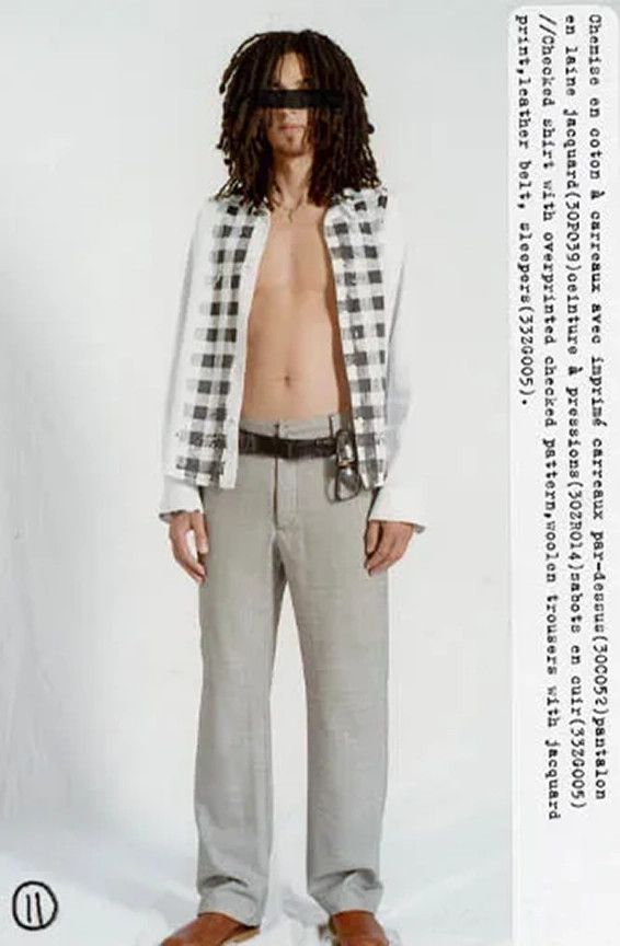 Maison Margiela Margiela Checkered Shirt with Black Checkered Print L 2004 Size US L / EU 52-54 / 3 - 14 Thumbnail