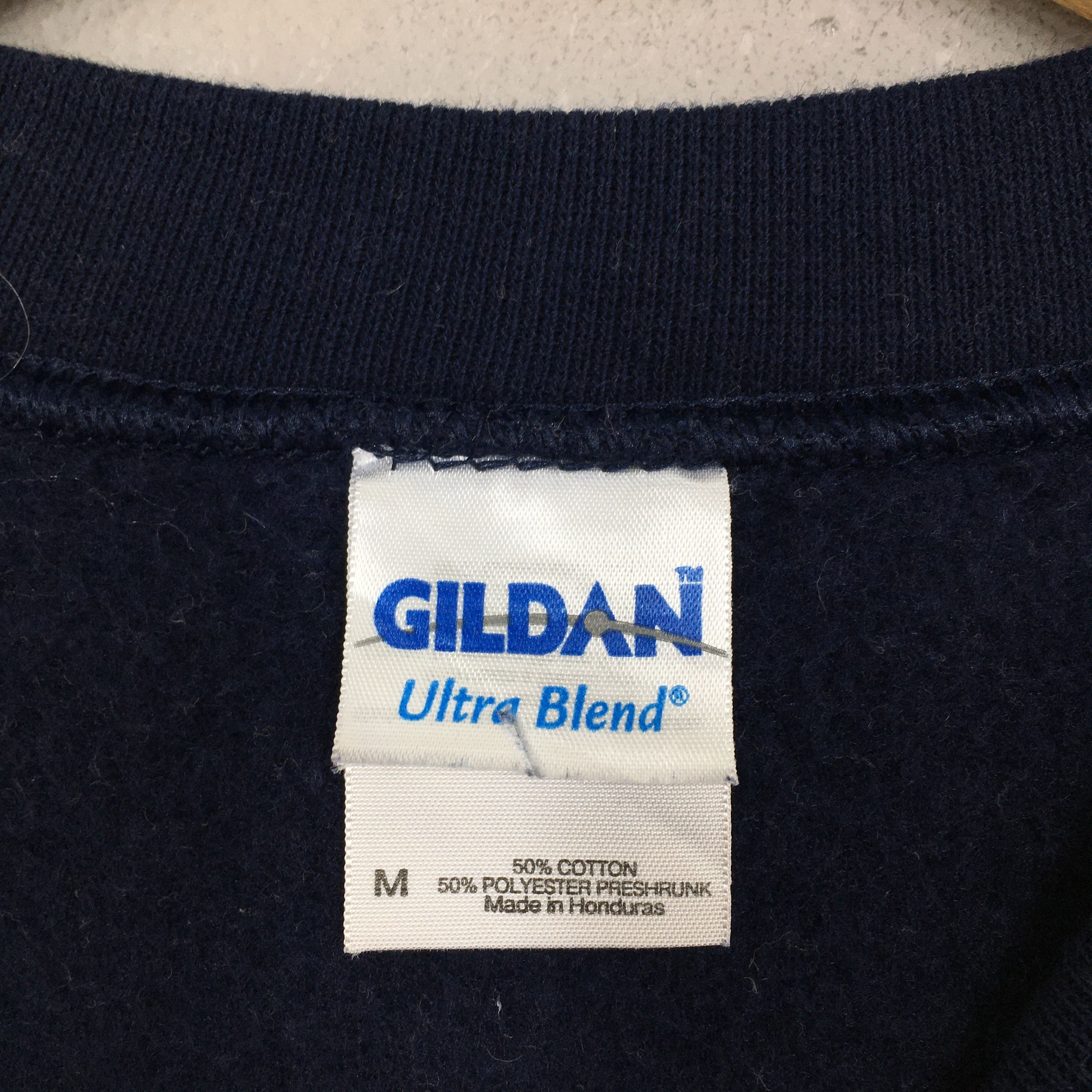 Gildan × Vintage Vintage Sun City Center Florida Blue Sweatshirt Medium Size US M / EU 48-50 / 2 - 5 Thumbnail