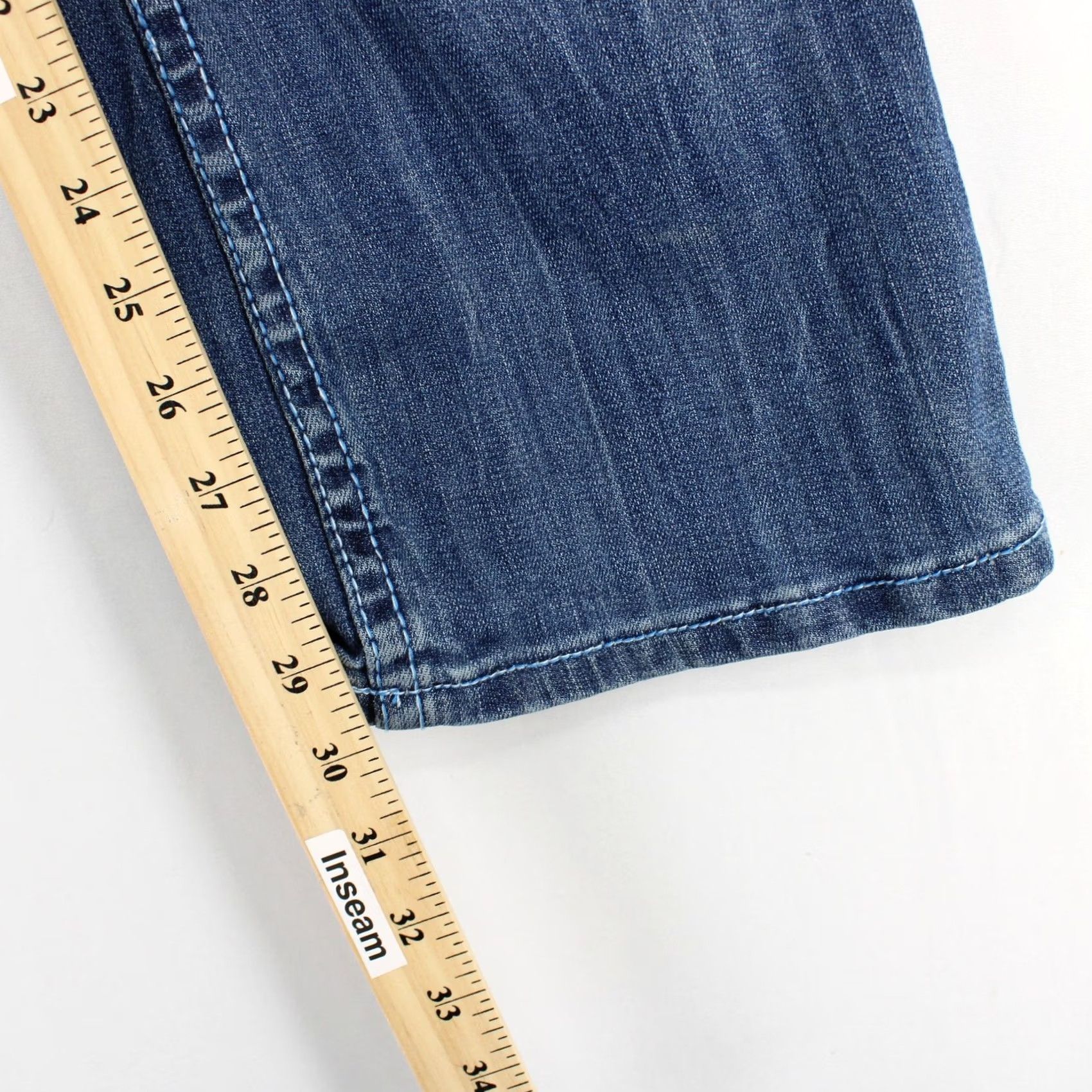 CO Cowgirl Tuff Co Jeans Womens Blue Waves Bootcut 24 Regular XS? Size 42" / US 20 - 7 Thumbnail
