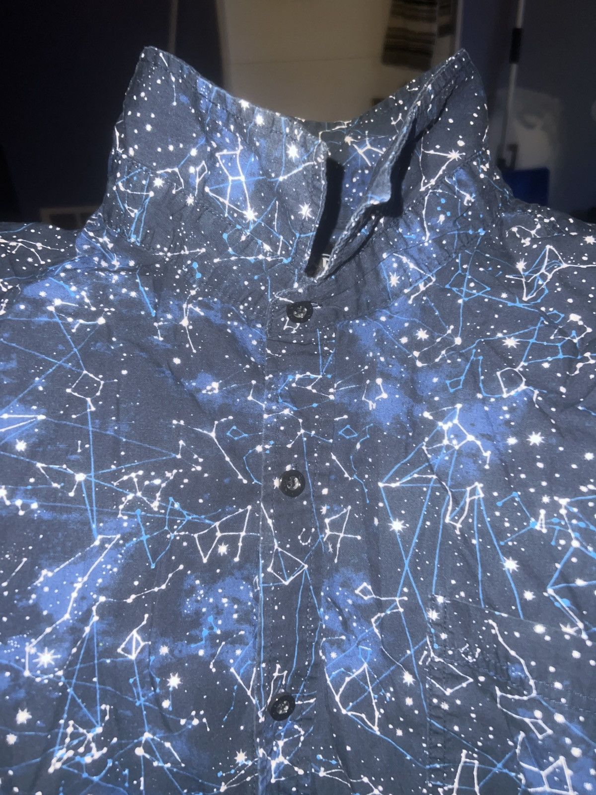 Rude Rude Constellation All-Over Button-Up Shirt Size US XL / EU 56 / 4 - 5 Thumbnail