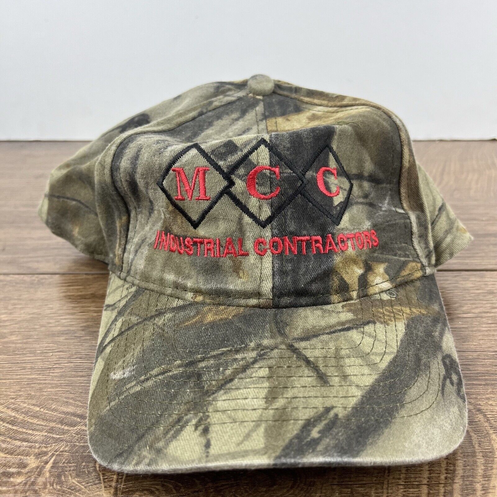 Other MCC Industrial Contractors Hat Adjustable Hat Camo Adjustabl Size ONE SIZE - 3 Thumbnail