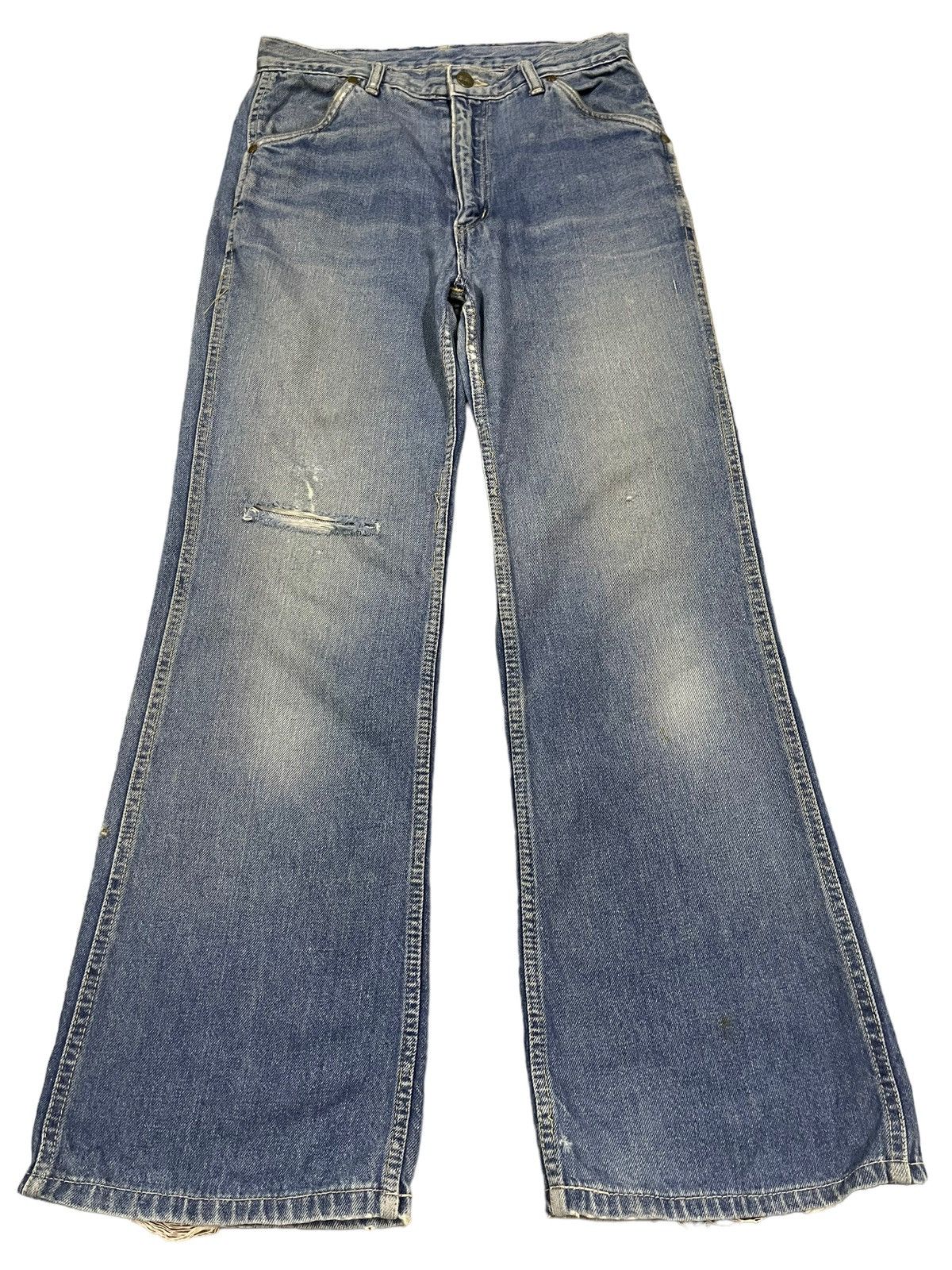 John Bull Vintage John Bull Blue Wash Style Baggy Jeans  