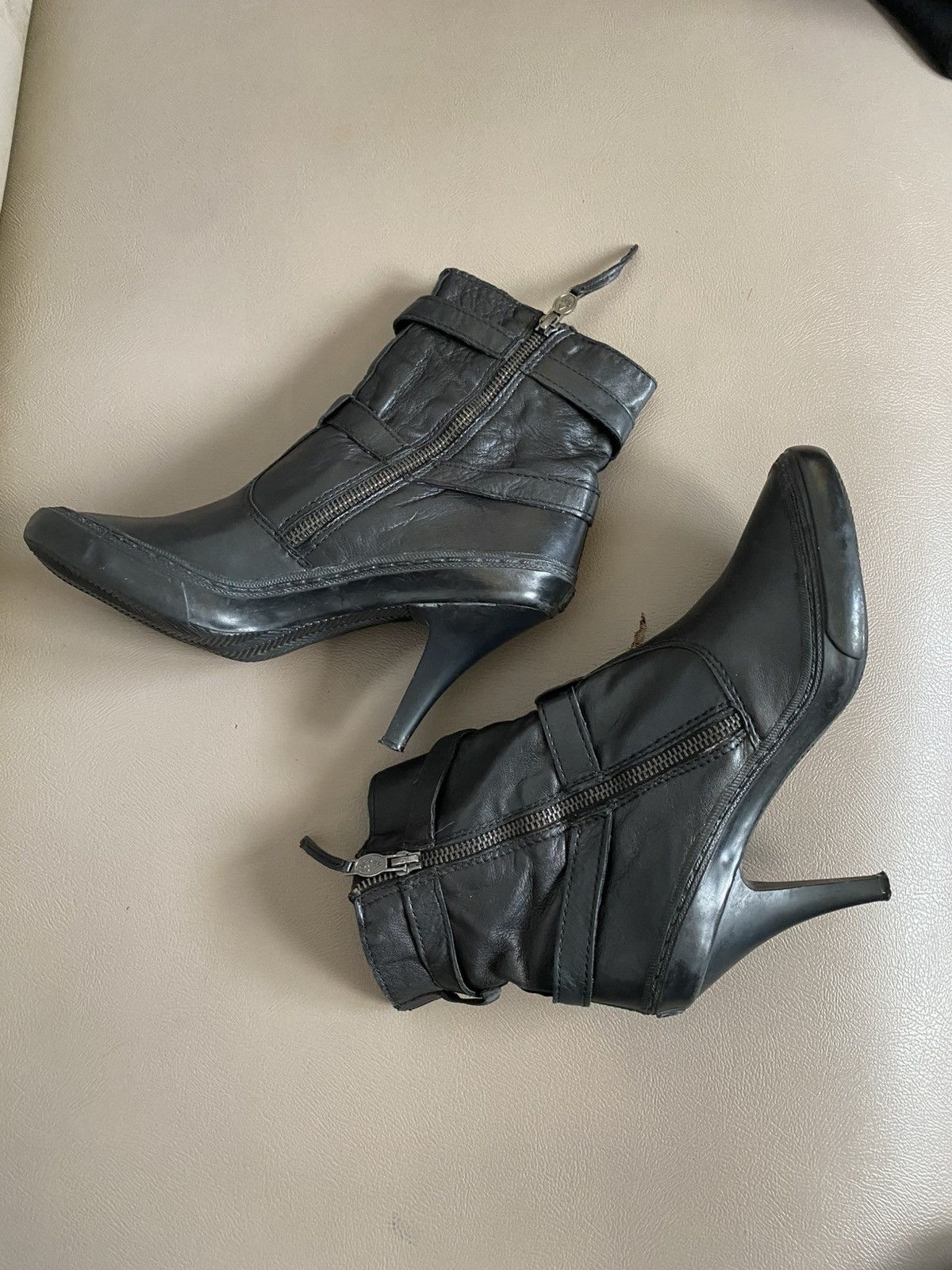 ASH Ash leather boots heels Size US 8 / IT 38 - 11 Thumbnail