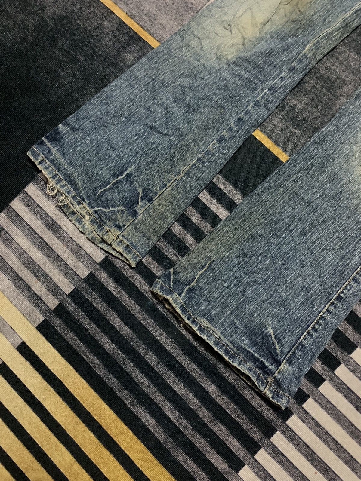 Hysteric Glamour TINSTER BOOT CUT DENIM PANTS Size US 30 / EU 46 - 6 Thumbnail