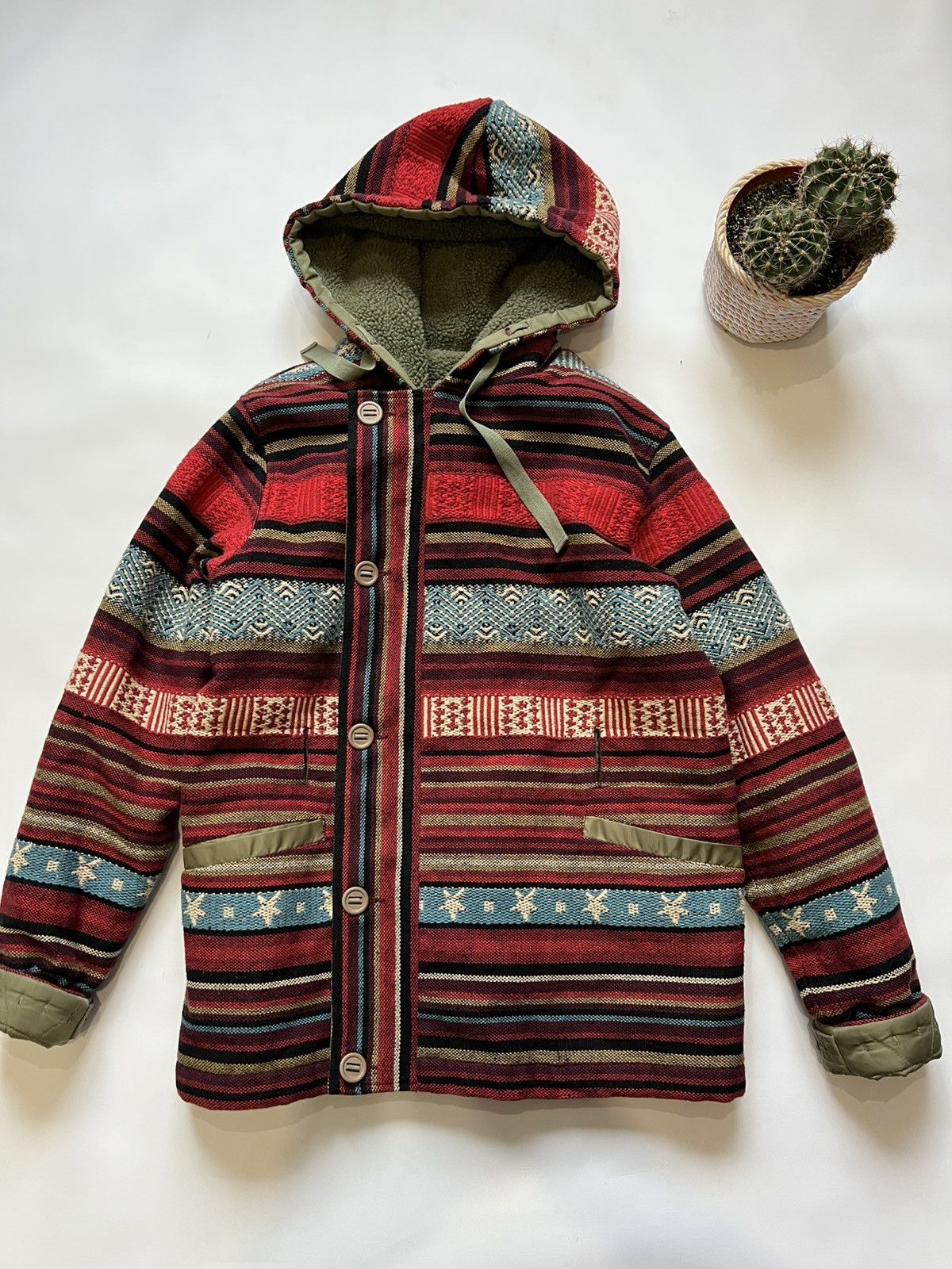 Maharishi Maharishi Hill Tribe Reversible Parka Lama Jacket Mens Size US S / EU 44-46 / 1 - 1 Thumbnail