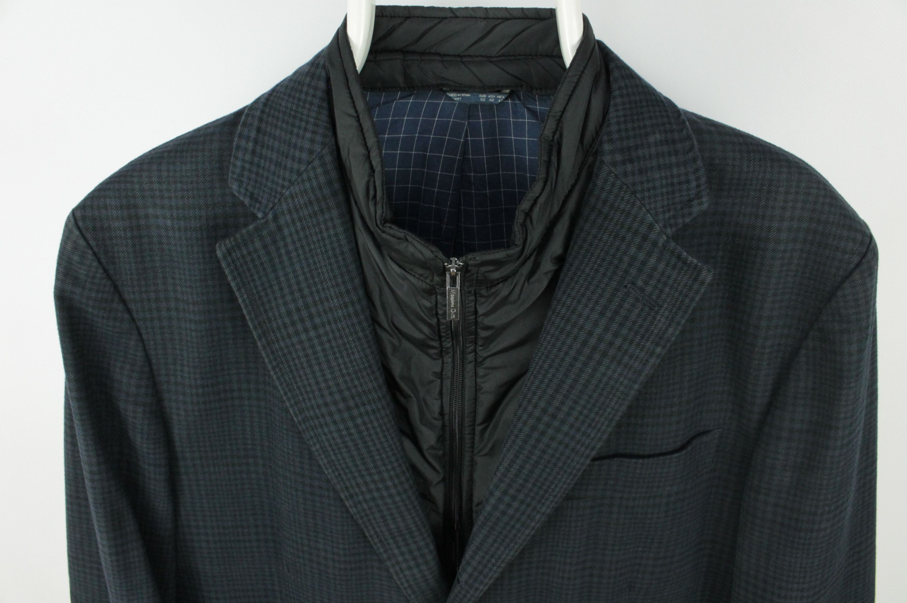 Massimo Dutti Massimo Dutti Extrafine Cotton Zip Lining Blazer Jacket Size US L / EU 52-54 / 3 - 2 Thumbnail