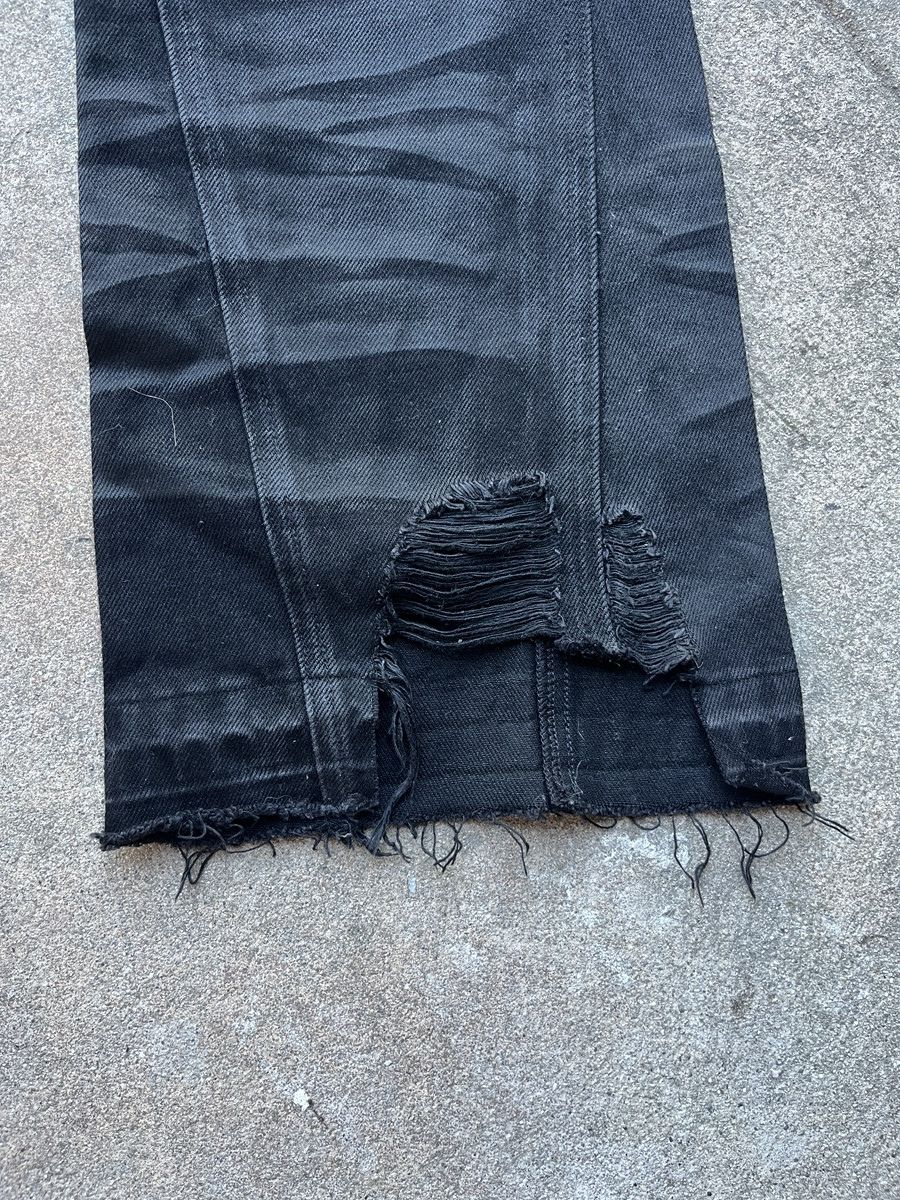 Troubled Waters troubled waters Distressed and Waxed Denim Size US 28 / EU 44 - 4 Thumbnail