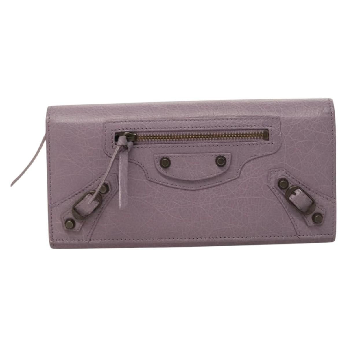 Balenciaga Balenciaga Classic Continental Zip Around Wallet Leather Size ONE SIZE - 1 Thumbnail