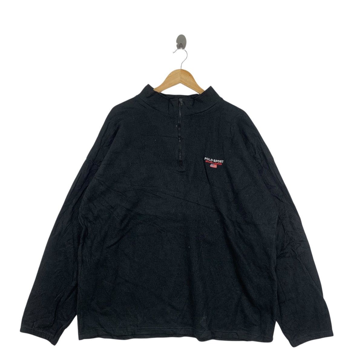 Polo Ralph Lauren Vintage POLO SPORT RALPH LAUREN Fleece Jacket Half Zipper Size US XL / EU 56 / 4 - 3 Thumbnail