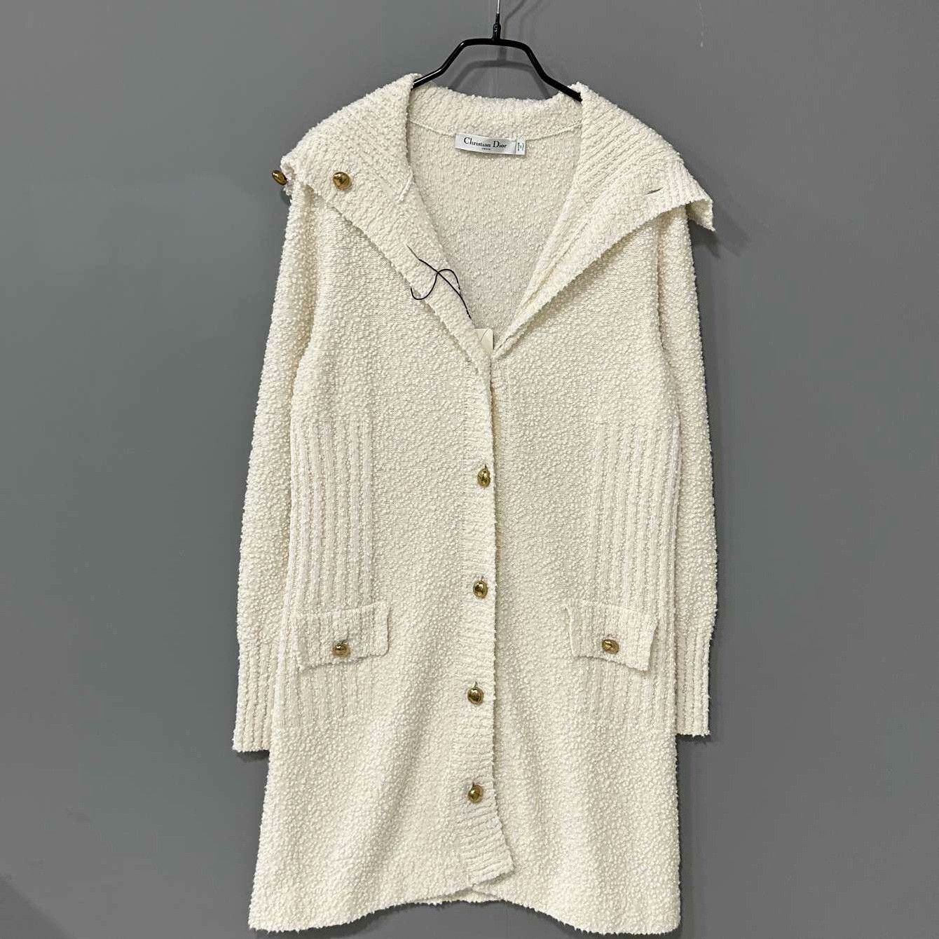 Dior Dior Knit White Dress M Women Size M / US 6-8 / IT 42-44 - 1 Thumbnail
