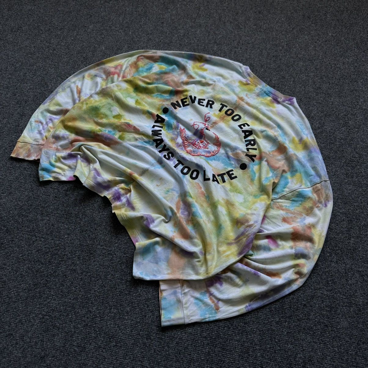Asos VTG Tie dye Never Too Early Always too Late Long-sleeve Tee Size US M / EU 48-50 / 2 - 1 Thumbnail