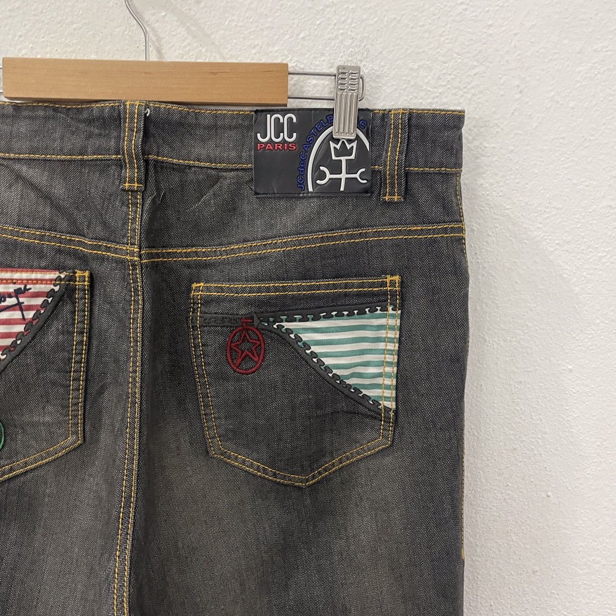 Jean Charles De Castelbajac Vintage Castelbajac Denim Jeans Size US 36 / EU 52 - 8 Thumbnail