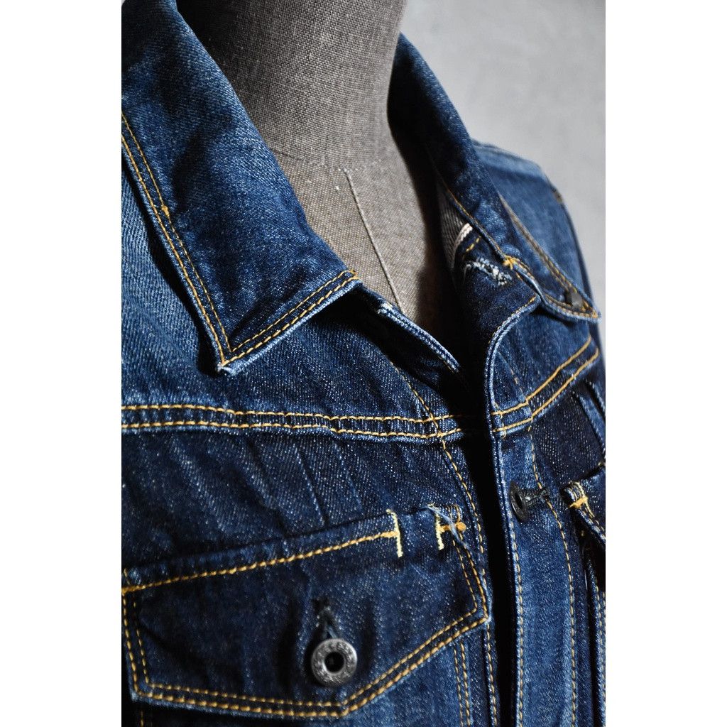 Delta DeeTa DTA-901 Johnny G Denim Jacket Size US L / EU 52-54 / 3 - 3 Thumbnail