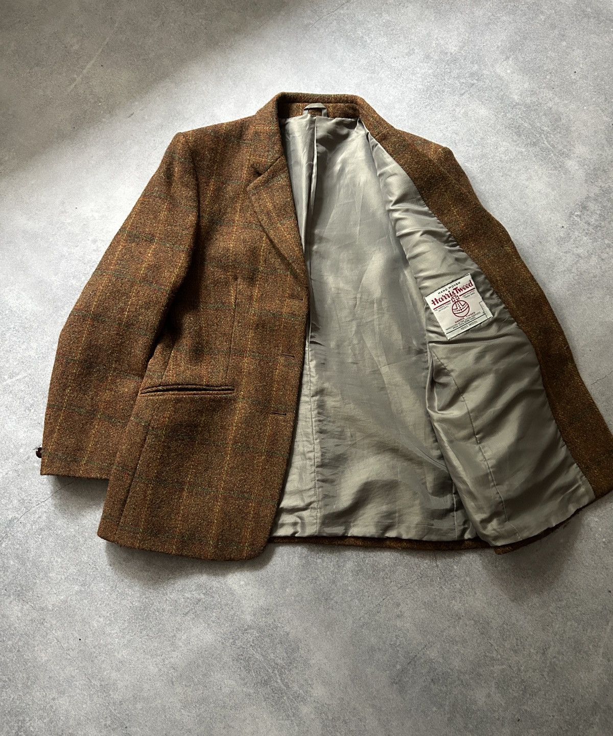 Harris Tweed × Vintage Vintage Harris Tweed x Hector Russel vintage trend blazer Size 40R - 3 Thumbnail