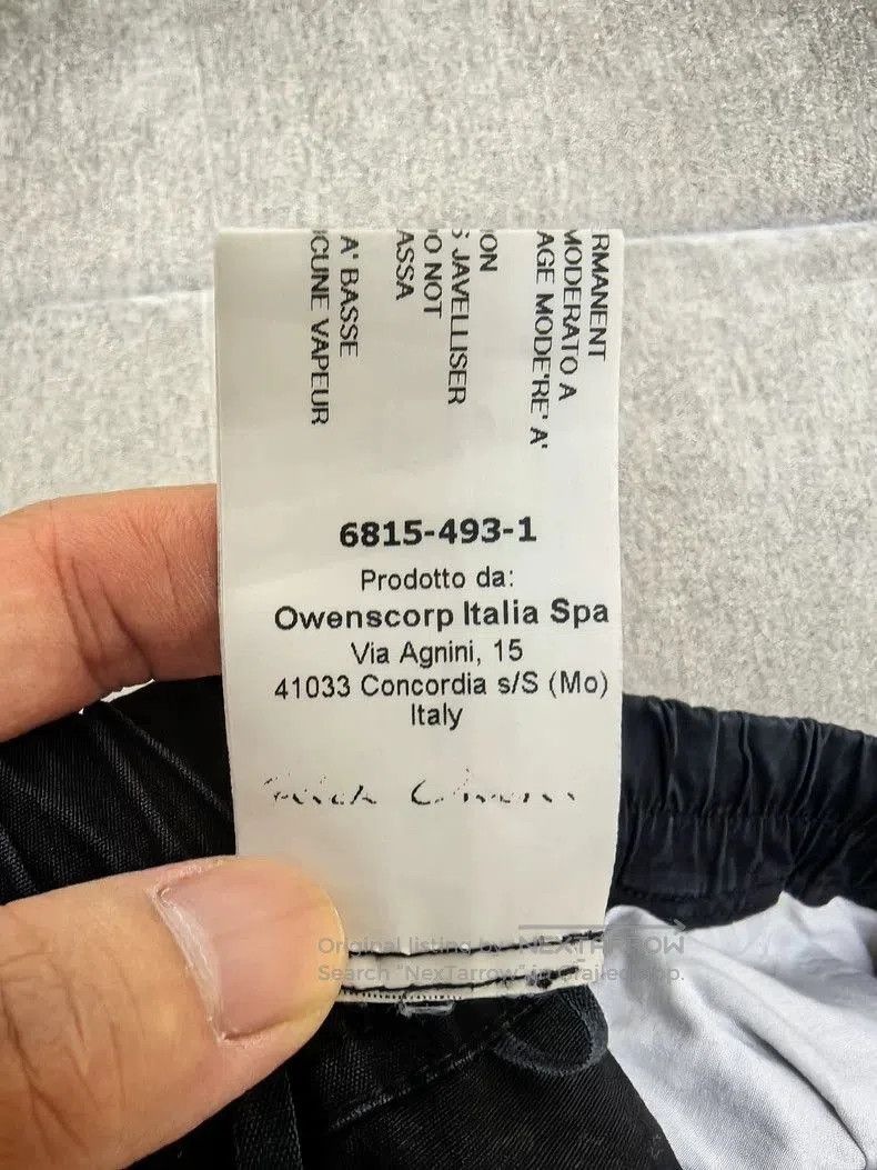 Rick Owens Rick Owens FW16 Black Cropped Pants. Size US 30 / EU 46 - 4 Thumbnail