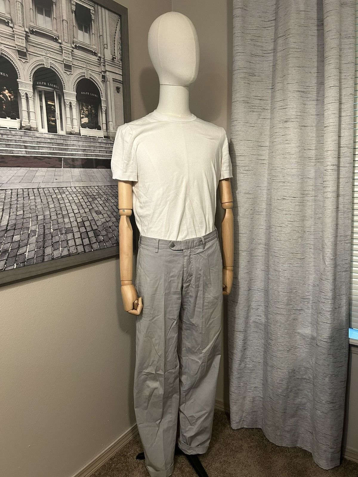 Canali Canali Khali Chino Size US 34 / EU 50 - 1 Thumbnail