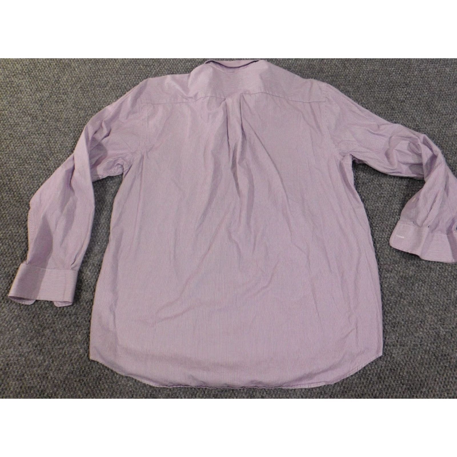 Vineyard Vines Vineyard Vines Shirt Button-Up Striped Purple Logo 2XL Mens Long Sleeve Collared Cotton Button-Down Classic Whale Vintage No Size US XXL / EU 58 / 5 - 7 Thumbnail