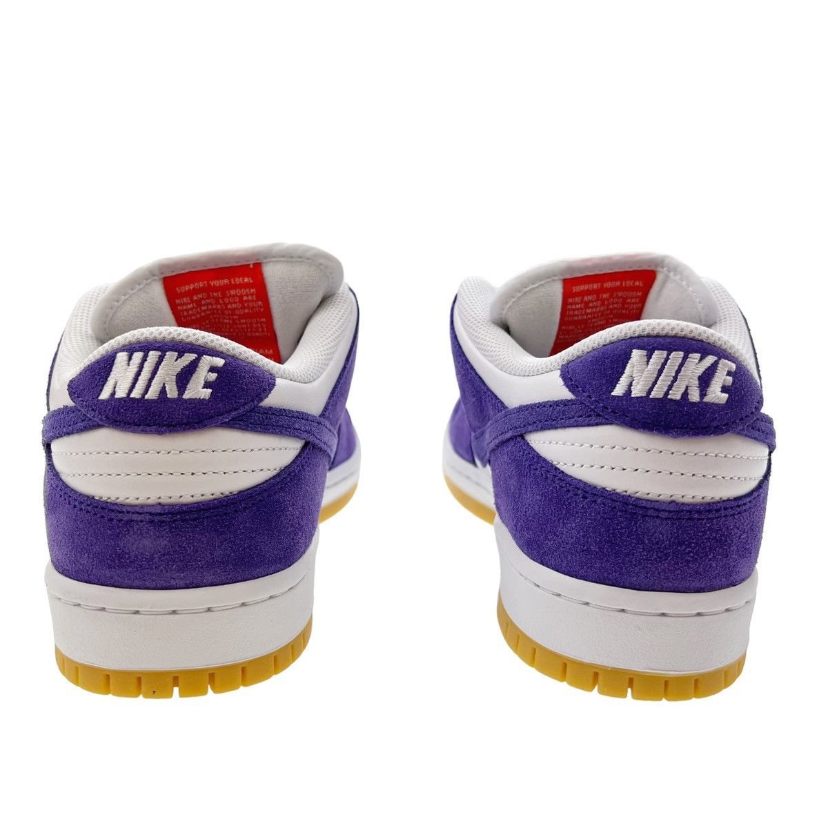 Nike Nike Dunk SB Low Court Purple Size US 9 / EU 42 - 4 Thumbnail