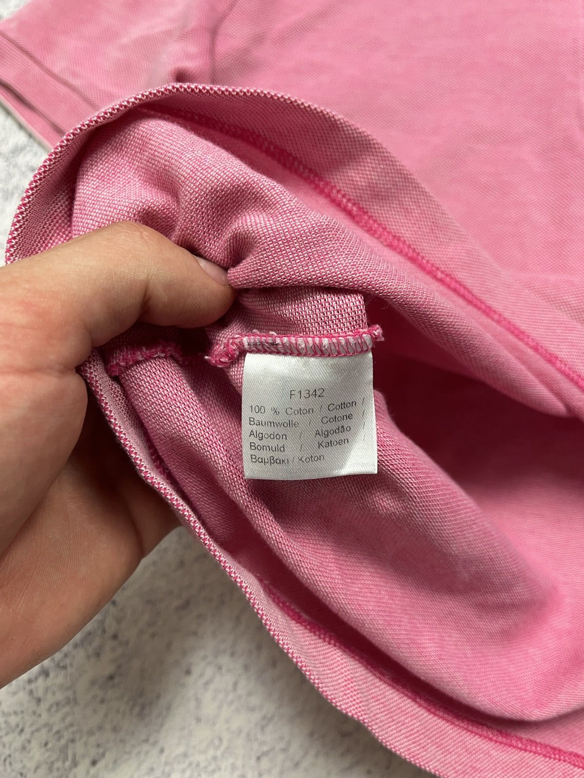 Lacoste Vintage Lacoste Polo Shirt Pink Women’s Luxury Old Money Size L / US 10 / IT 46 - 9 Thumbnail