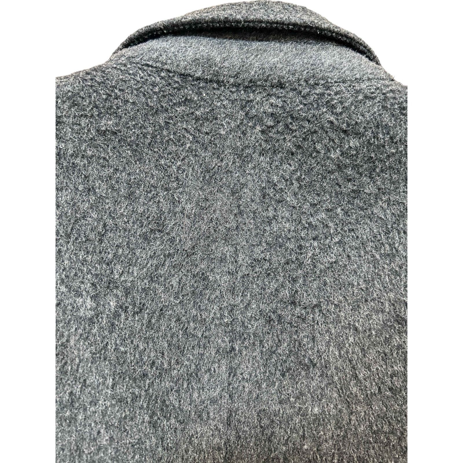 Nordstrom Cricketeer Mens Large Heavyweight Gray Trenchcoat Size US L / EU 52-54 / 3 - 10 Thumbnail
