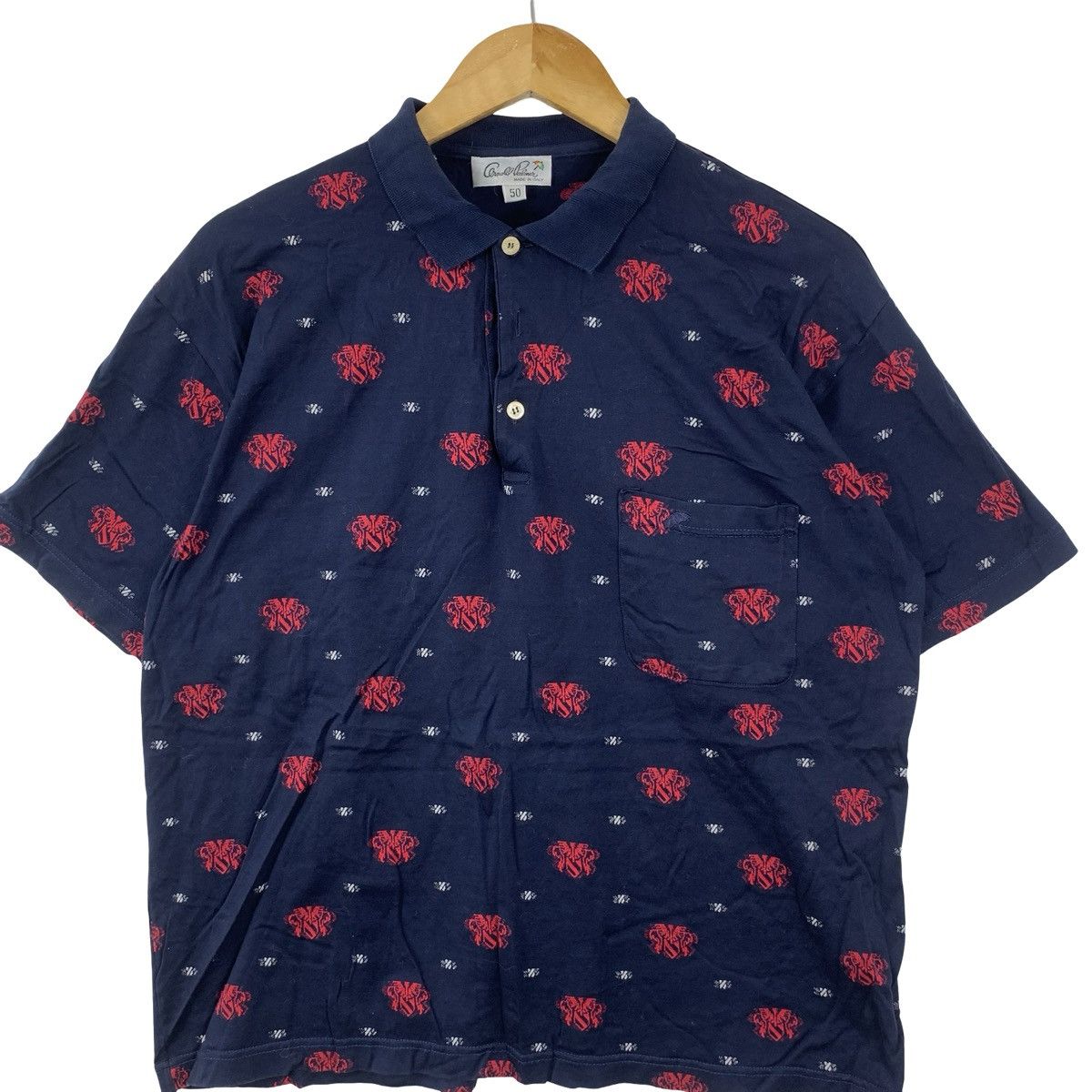 Other Vintage ARNOLD PALMER Made In Italy Collection Crest AOP Size US L / EU 52-54 / 3 - 5 Thumbnail