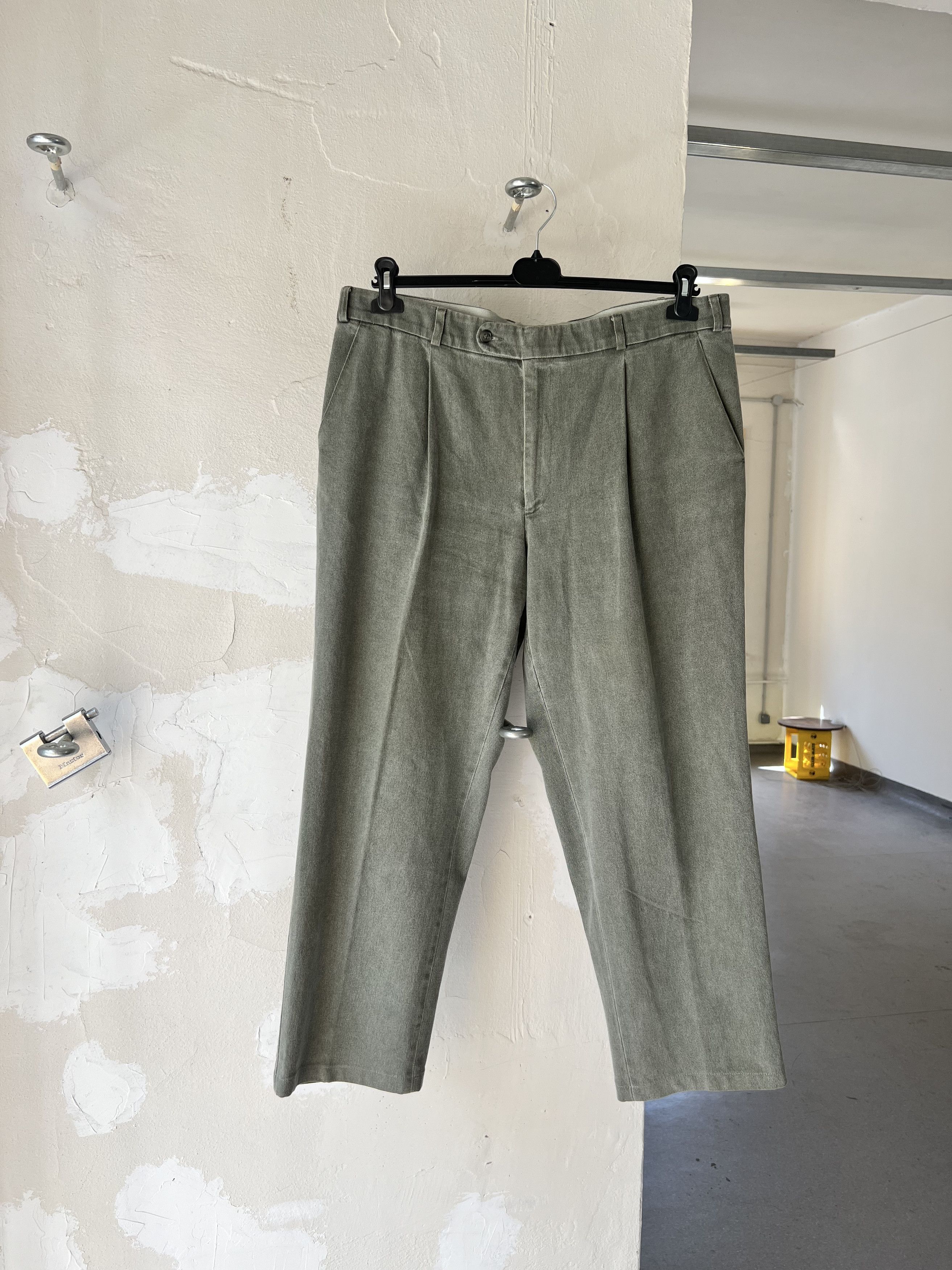 Other 1980s Baggie Vintage Canvas Cozy Pants ww2 Size US 34 / EU 50 - 1 Thumbnail