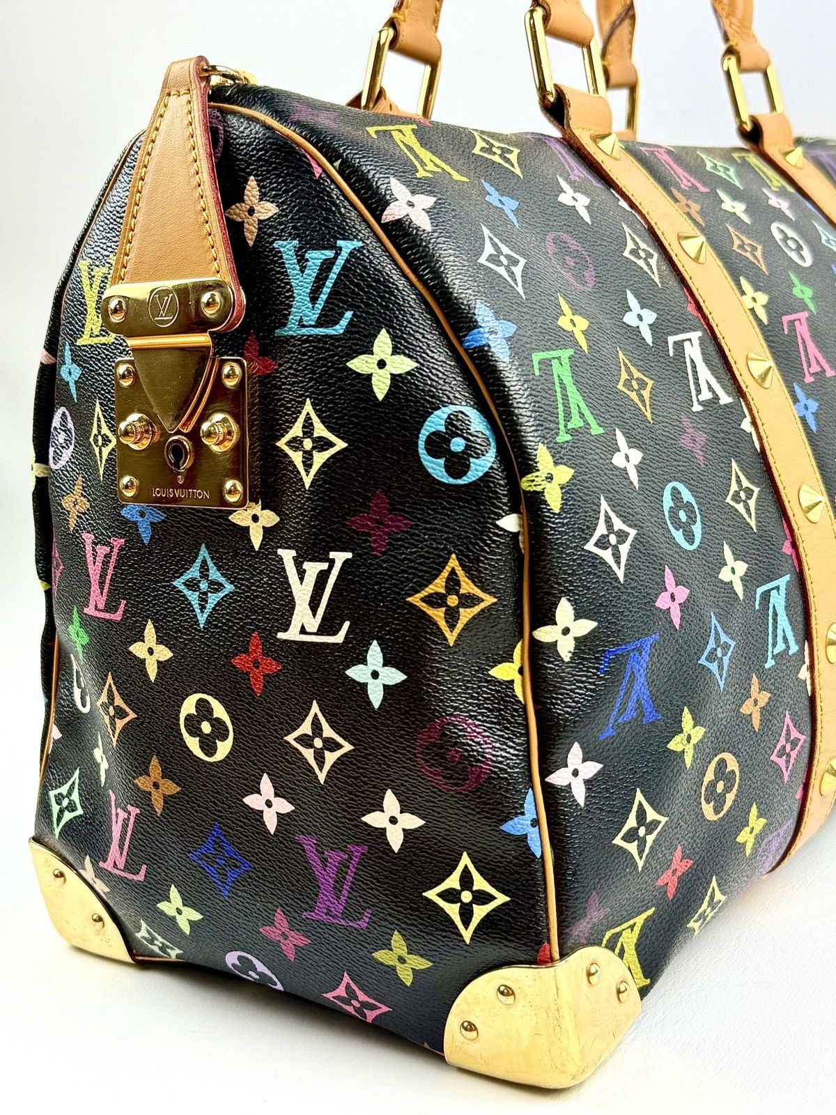 Louis Vuitton × Takashi Murakami Louis Vuitton - Murakami - F/W 03 - Multicolor - Keepall 45 Size ONE SIZE - 13 Thumbnail