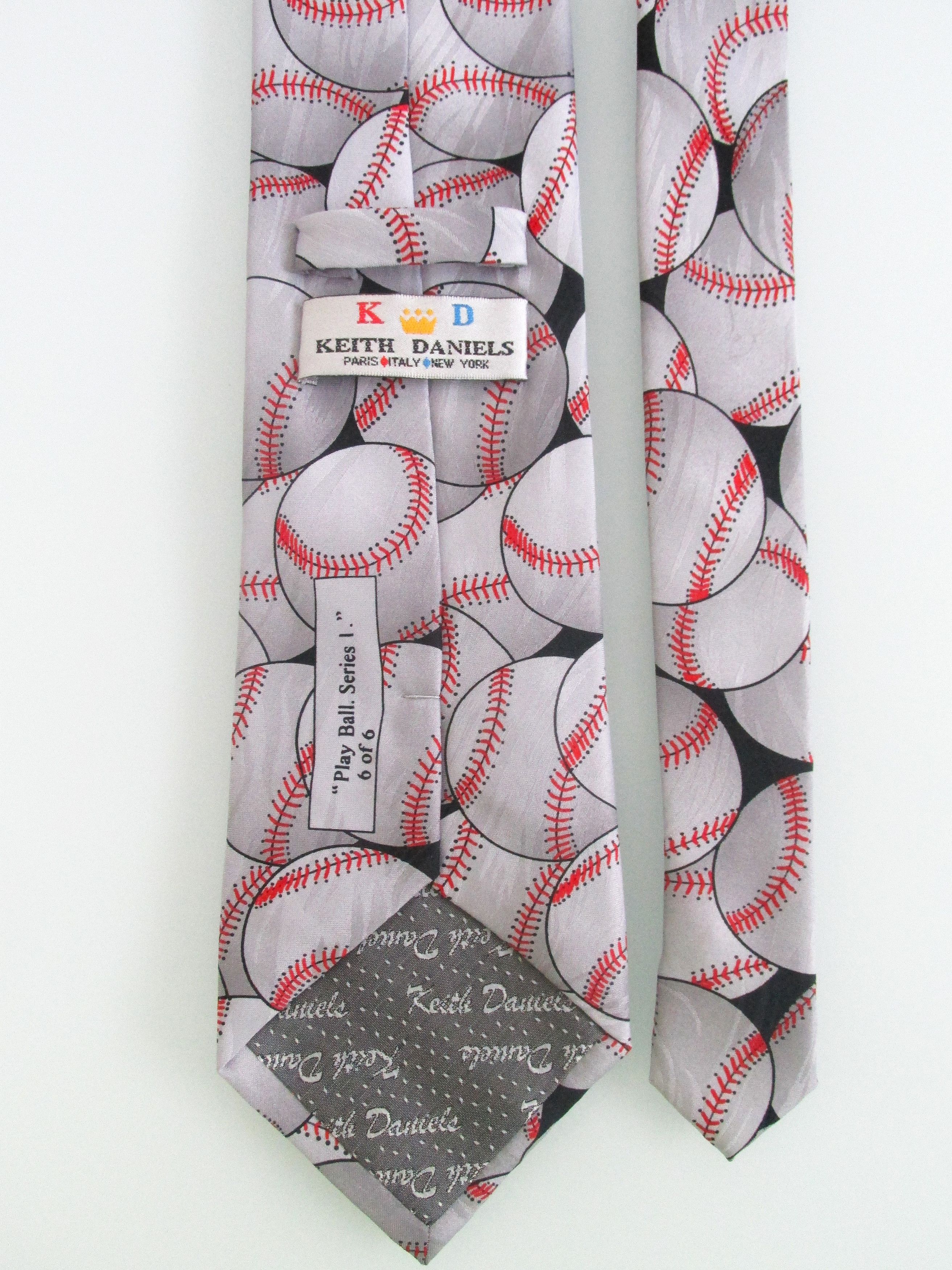 Other Keith Daniels (NWOT) Baseball Men's Tie Size ONE SIZE - 3 Thumbnail