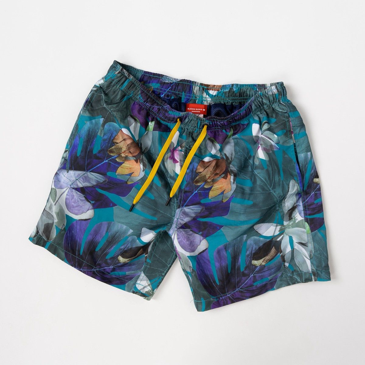 Bjorn Borg Bjorn Borg Mens Floral Swim Shorts Tropical Print Mesh Lined Size US 34 / EU 50 - 1 Thumbnail