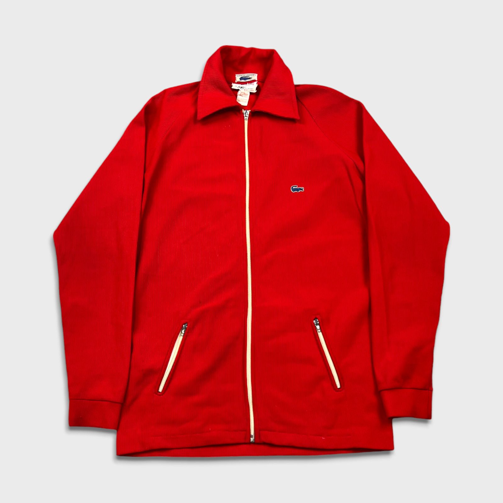 Lacoste × Odlo × Vintage Vintage 1970s Chemise Lacoste IZOD Odlo Track Jacket Norway Size US L / EU 52-54 / 3 - 1 Thumbnail