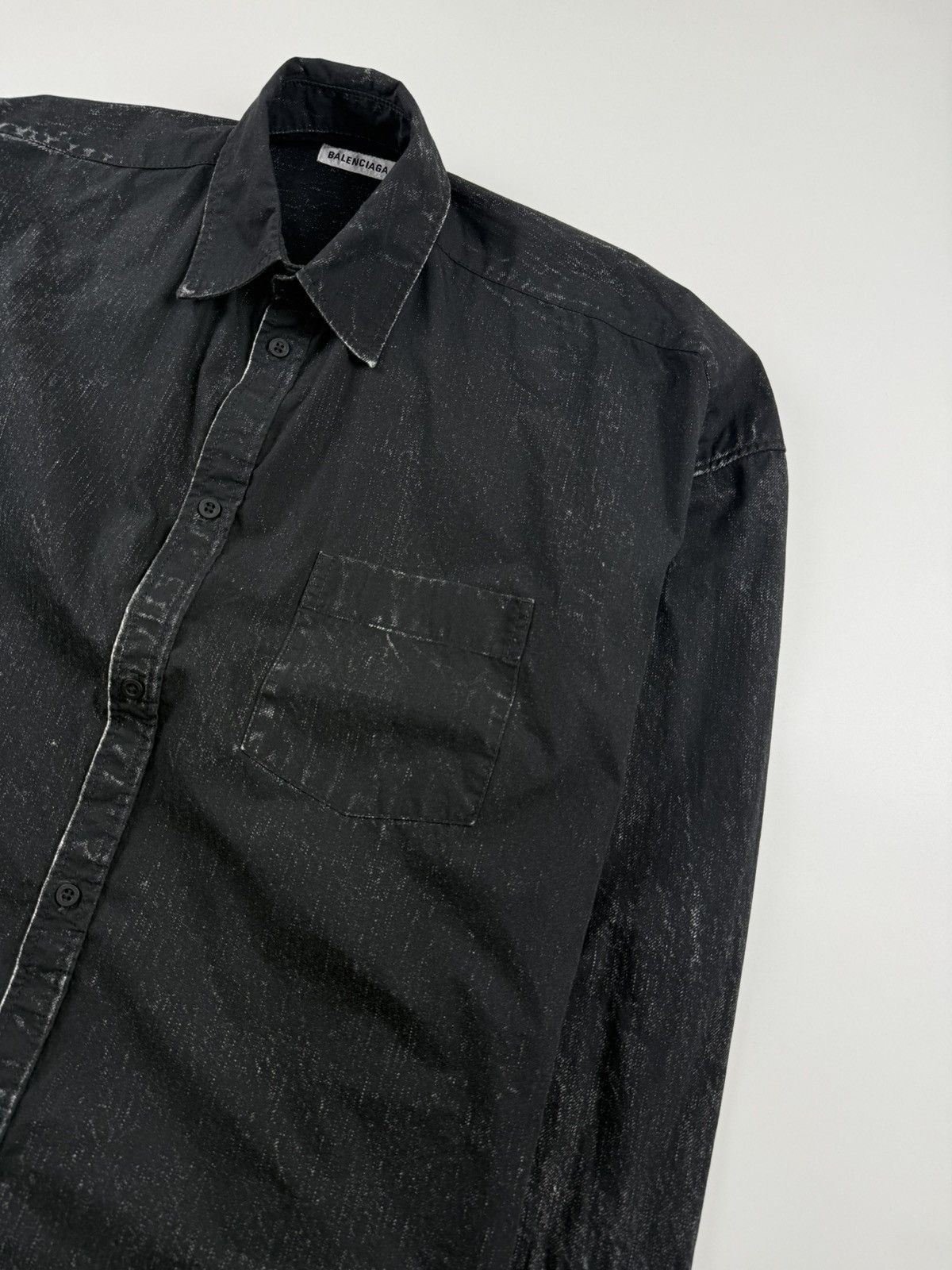 Balenciaga Balenciaga Oversized Shirt Size US XS / EU 42 / 0 - 5 Thumbnail