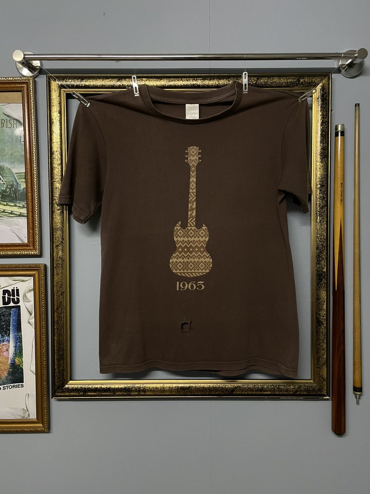 Number (N)ine Vintage Designer Japan Number Nine 1965 Guitar Distressed Size US M / EU 48-50 / 2 - 1 Thumbnail